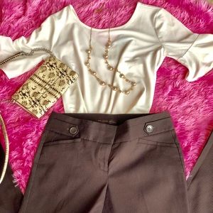 🥀 LIMITED Brown Exact Stretch pants